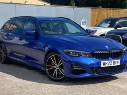 Blue Used 2022 BMW 320 M Sport Estate | £30,900 (A bit pricey)