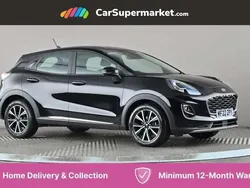 Black Used 2022 Ford Puma Titanium Hatchback | £16,597 (Good price)