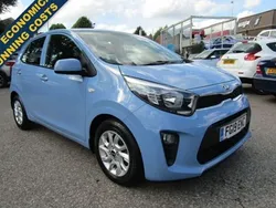 Blue Used 2019 Kia Picanto 2 Hatchback | £8,950 (Fair price)