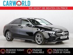 Black Used 2021 Mercedes A250 AMG line Sedan | £14,700 (Fair price)