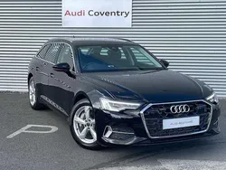 Brilliant black Used 2025 Audi A6 S-Line Estate | £52,990