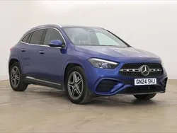 Spectral blue metallic Used 2024 Mercedes 200 Executive Hatchback | £33,449