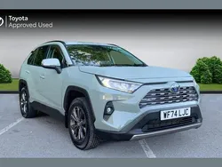 Green Used 2024 Toyota RAV4 Hybrid Design SUV | £32,990 (Fair price)
