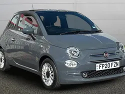 Grey Used 2020 Fiat 500 Lounge Hatchback | £8,999 (Fair price)