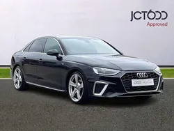 Black Used 2021 Audi A4 S-Line Sedan | £16,000 (Fair price)