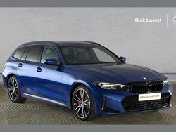 Blue Used 2024 BMW 320 M Sport Estate | £38,000 (Expensive)