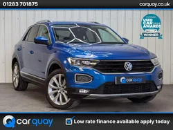 Blue Used 2019 VW T-Roc SEL SUV | £12,995 (Fair price)