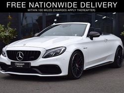 White Used 2018 Mercedes C63S AMG Premium Cabriolet | £37,499 (Fair price)