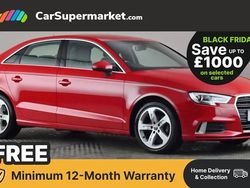 Red Used 2018 Audi A3 Sport Sedan | £11,197 (Super price)