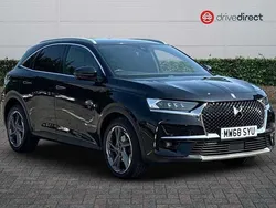 Metallic perla nera black Used 2018 DS Automobiles DS7 Crossback Prestige SUV | £14,500 (Fair price)