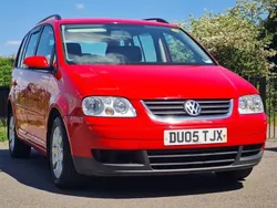 Red Used 2005 VW Touran SE MPV | £1,900