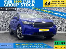 Blue Used 2021 Skoda Enyaq iV Loft SUV | £18,495 (Fair price)