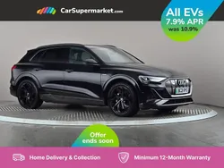 Black Used 2021 Audi e-tron Black Edition SUV | £25,197 (Fair price)