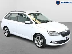 White Used 2022 Skoda Fabia SE L Estate | £15,699 (Fair price)