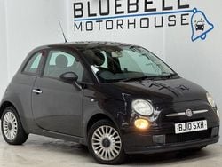 Black Used 2010 Fiat 500 Pop Hatchback | £1,500 (Super price)