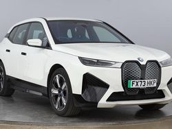 White Used 2023 BMW iX M Sport SUV | £38,289 (Fair price)