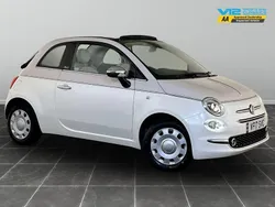 White Used 2017 Fiat 500C S Cabriolet | £8,295 (A bit pricey)