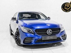 Blue Used 2021 Mercedes C300 AMG line Sedan | £20,000 (Super price)