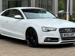 White Used 2015 Audi A5 Coupe | £8,900 (Super price)