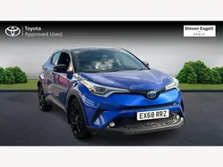 Blue Used 2018 Toyota C-HR SUV | £17,209 (A bit pricey)