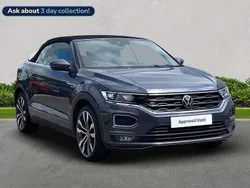 Grey Used 2021 VW T-Roc Cabriolet R-line Cabriolet | £22,698 (Fair price)