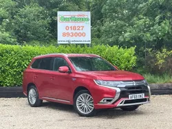 Red Used 2019 Mitsubishi Outlander P-HEV SUV | £14,699 (Fair price)