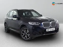 Black Used 2022 BMW X3 M Sport SUV | £34,975 (Fair price)