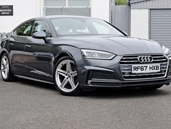 Grey Used 2018 Audi A5 Sportback S-Line Hatchback | £17,890 (Fair price)