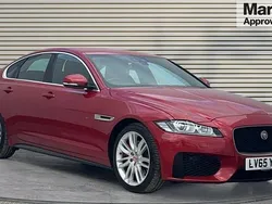 Red Used 2015 Jaguar XF S Sedan | £12,179 (Fair price)