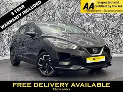 Black Used 2022 Nissan Micra Acenta Hatchback | £11,195 (Fair price)