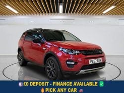 Red Used 2017 Land Rover Discovery Sport HSE SUV | £10,999 (Good price)