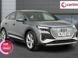 Grey Used 2023 Audi Q4 Sportback e-tron S-Line SUV | £32,388