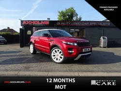 Red Used 2011 Land Rover Range Rover evoque Dynamic Coupe | £8,495 (Fair price)