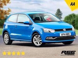 Blue Used 2014 VW Polo SE Hatchback | £4,950 (Fair price)