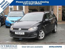 Black Used 2016 VW Golf VII Edition Estate | £6,395 (Fair price)