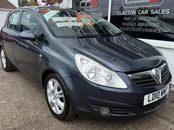 Blue Used 2010 Vauxhall Corsa Hatchback | £4,995 (A bit pricey)