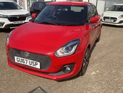 Red Used 2017 Suzuki Swift SZ5 Hatchback | £7,999 (A bit pricey)