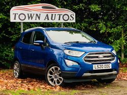 Blue Used 2020 Ford Ecosport Titanium SUV | £8,490 (Fair price)