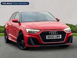 Red Used 2020 Audi A1 S-Line Hatchback | £16,265 (Fair price)