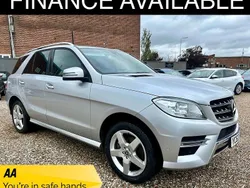 Silver Used 2012 Mercedes ML350 SUV | £10,495 (Fair price)