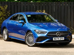 Blue Used 2024 Mercedes CLA250 AMG Line Premium Sedan | £30,498 (Good price)