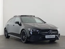 Black Used 2022 Mercedes CLA220 AMG Line Premium Plus Sedan | £28,898 (Fair price)
