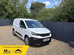 White Used 2020 Peugeot Partner S MPV | £7,495