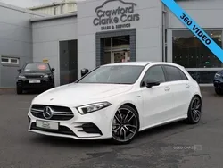 White Used 2020 Mercedes A35 AMG Premium Hatchback | £24,995 (Fair price)