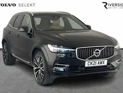 Onyx black Used 2021 Volvo XC60 Inscription SUV | £35,490 (Fair price)