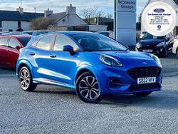 Blue Used 2022 Ford Puma ST-Line Hatchback | £17,999 (Fair price)