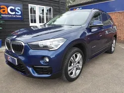 Blue Used 2017 BMW X1 Sport Line SUV | £13,750 (Fair price)