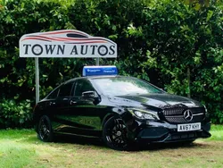 Black Used 2017 Mercedes CLA220 AMG line Sedan | £13,690 (Fair price)