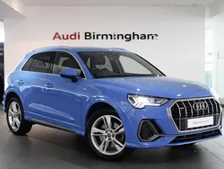 Turbo blue Used 2019 Audi Q3 S-Line SUV | £25,000 (Fair price)