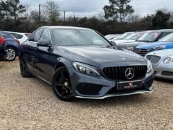 Grey Used 2015 Mercedes C250 AMG line Sedan | £7,579 (Fair price)